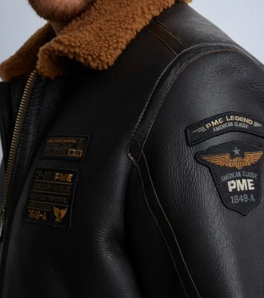 Winterjas Voor Heren PME Legend Lammy Jacket Donkerbruin 4 Winterjas Voor Heren PME Legend Lammy Jacket Donkerbruin - Afbeelding 4