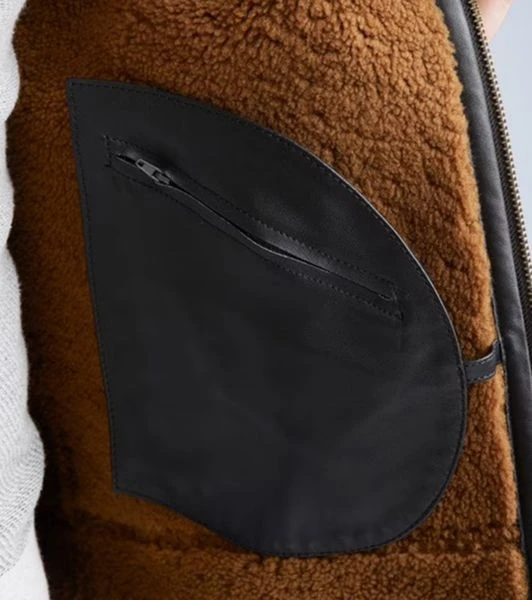 Winterjas Voor Heren PME Legend Lammy Jacket Donkerbruin 6 Winterjas Voor Heren PME Legend Lammy Jacket Donkerbruin - Afbeelding 6