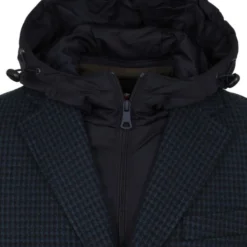 Wollen Jassen Suitable Hood Coat Navy 8 Wollen Jassen Suitable Hood Coat Navy -Broeken&Jeans || Jassen Winkel 75237 3