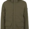 Parka Jas Voor Heren Tenson Harris Jas Olijfgroen