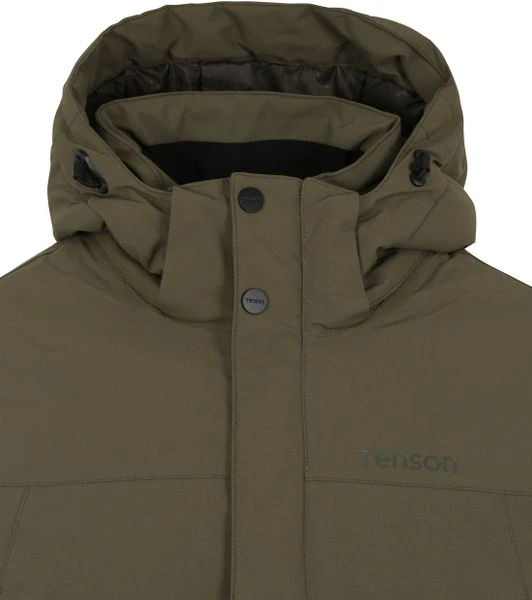 Parka Jas Voor Heren Tenson Harris Jas Olijfgroen 2 Parka Jas Voor Heren Tenson Harris Jas Olijfgroen - Afbeelding 2