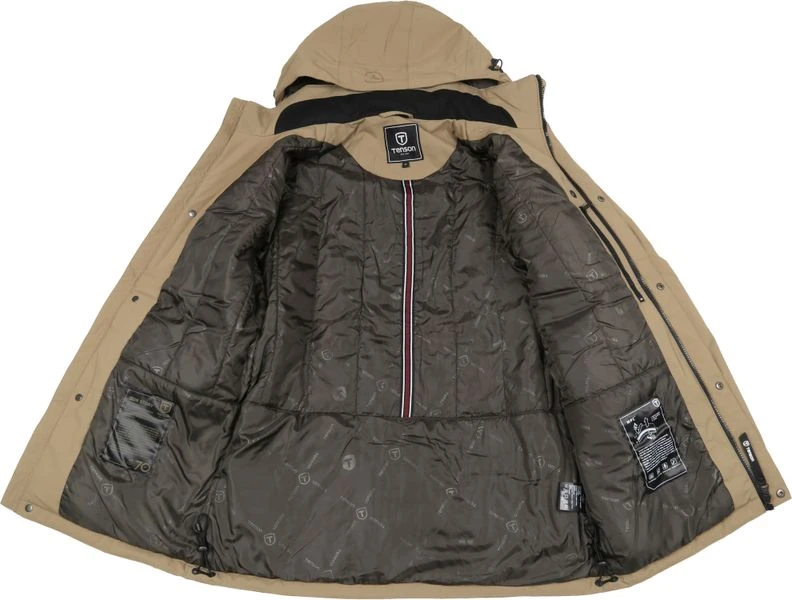 Parka Jas Voor Heren Tenson Harris Jas Licht Bruin 5 Parka Jas Voor Heren Tenson Harris Jas Licht Bruin - Afbeelding 5