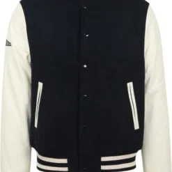 Wollen Jassen Superdry Bomber Jas Navy Blauw -Broeken&Jeans || Jassen Winkel 75349 1 1