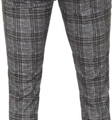 Chino Broeken Suitable Chino Ruiten Donkergrijs -Broeken&Jeans || Jassen Winkel 75357 3 1