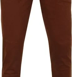 Chino Broeken Suitable Chino Plato Brique