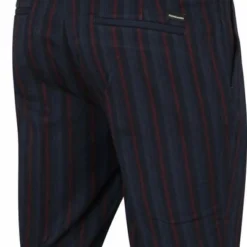 Chino Broeken Scotch And Soda Mott Chino Streep Navy -Broeken&Jeans || Jassen Winkel 75368 3