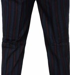 Chino Broeken Scotch And Soda Mott Chino Streep Navy -Broeken&Jeans || Jassen Winkel 75368 4