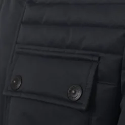 Winterjas Voor Heren Casa Moda Kapuze Jas Donkerblauw -Broeken&Jeans || Jassen Winkel 75380 3