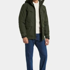 Parka Jas Voor Heren Didriksons Sebastian Jas Donkergroen -Broeken&Jeans || Jassen Winkel 75381 5