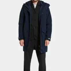 Parka Jas Voor Heren Didriksons Roland Jas Navy -Broeken&Jeans || Jassen Winkel 75382 4