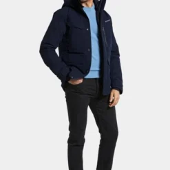 Parka Jas Voor Heren Didriksons Sebastian Jas Donkerblauw -Broeken&Jeans || Jassen Winkel 75383 4