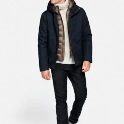 Parka Jas Voor Heren Reset Clifford Jas Donkerblauw -Broeken&Jeans || Jassen Winkel 75389 3