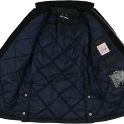 Waxjas Voor Heren Barbour Lutz Wax Jas Navy -Broeken&Jeans || Jassen Winkel 75393 6