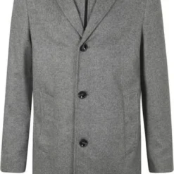 Wollen Jassen Suitable K150 Coat Grijs -Broeken&Jeans || Jassen Winkel 75409 1 1