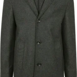 Wollen Jassen Suitable K150 Coat Ruit Donkergroen