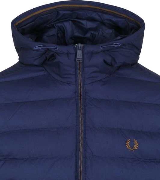 Winterjas Voor Heren Fred Perry Jas Navy 2 Winterjas Voor Heren Fred Perry Jas Navy - Afbeelding 2