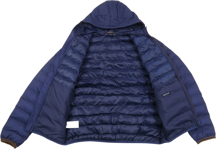 Winterjas Voor Heren Fred Perry Jas Navy 6 Winterjas Voor Heren Fred Perry Jas Navy - Afbeelding 6