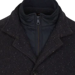 Wollen Jassen Suitable Robert Coat Wol Navy -Broeken&Jeans || Jassen Winkel 75515 3