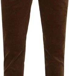 Chino Broeken Suitable Chino Plato Corduroy Bruin -Broeken&Jeans || Jassen Winkel 75530 1 1