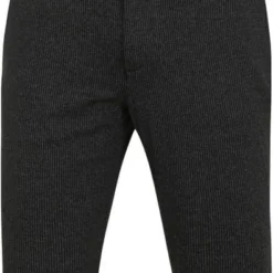 Chino Broeken Alberto Rob Stretch Chino Antraciet Gestreept -Broeken&Jeans || Jassen Winkel 75532 2 1