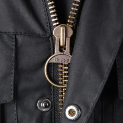 Waxjas Voor Heren Barbour Waxjas Corbridge Zwart -Broeken&Jeans || Jassen Winkel 7865 4